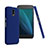 Housse Plastique Rigide Mat pour Motorola Moto G4 Bleu