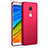 Housse Plastique Rigide Mat pour Xiaomi Redmi 5 Rouge