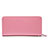 Housse Pochette Cuir Portefeuille Universel Rose Petit