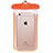 Housse Pochette Etanche Waterproof Universel W01 Orange Petit