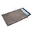 Housse Pochette Velour pour Apple iPad New Air (2019) 10.5 Gris