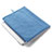 Housse Pochette Velour Tissu pour Apple iPad Mini 2 Bleu Ciel Petit