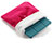 Housse Pochette Velour Tissu pour Apple iPad Mini 2 Rose Rouge Petit
