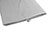 Housse Pochette Velour Tissu pour Apple iPad New Air (2019) 10.5 Blanc Petit