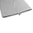 Housse Pochette Velour Tissu pour Apple iPad Pro 12.9 Blanc Petit