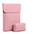 Housse Pochette Velour Tissu pour Apple MacBook Pro 15 pouces Retina Rose