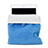 Housse Pochette Velour Tissu pour Asus ZenPad C 7.0 Z170CG Bleu Ciel Petit