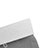 Housse Pochette Velour Tissu pour Samsung Galaxy Tab 4 7.0 SM-T230 T231 T235 Gris Petit
