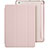 Housse Portefeuille Livre Cuir L01 pour Apple New iPad 9.7 (2017) Rose