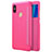 Housse Portefeuille Livre Cuir L01 pour Xiaomi Mi A2 Rose Rouge