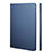 Housse Portefeuille Livre Cuir L04 pour Apple iPad Pro 9.7 Bleu Petit