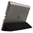 Housse Portefeuille Livre Cuir pour Apple iPad 3 Noir Petit