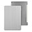 Housse Portefeuille Livre Cuir pour Apple iPad Mini 4 Gris Petit