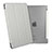 Housse Portefeuille Livre Cuir pour Apple iPad Mini 4 Gris Petit