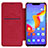 Housse Portefeuille Livre Cuir pour Huawei Maimang 7 Rouge Petit