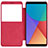 Housse Portefeuille Livre Cuir pour Xiaomi Redmi Note 5 Pro Rouge Petit
