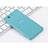 Housse Silicone Souple Mat pour Sony Xperia Z3 Compact Bleu Ciel Petit