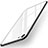 Housse Silicone Souple Miroir pour Apple iPhone 8 Blanc