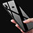Housse Silicone Souple Miroir pour Samsung Galaxy A6s Noir Petit