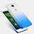 Housse Transparente Rigide Degrade pour Huawei Y6 Pro Bleu Petit