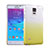 Housse Transparente Rigide Degrade pour Samsung Galaxy Note 4 Duos N9100 Dual SIM Jaune