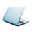 Housse Ultra Fine Mat Rigide Transparente pour Apple MacBook Air 11 pouces Bleu