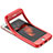 Housse Ultra Fine TPU Souple 360 Degres Avant et Arriere pour Apple iPhone 6 Rouge