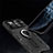 Housse Ultra Fine TPU Souple avec Support Bague Anneau Aimante Magnetique pour Apple iPhone 12 Pro Noir Petit
