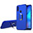 Housse Ultra Fine TPU Souple avec Support Bague Anneau pour Huawei P20 Lite Bleu