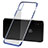 Housse Ultra Fine TPU Souple Transparente C16 pour Apple iPhone Xs Max Bleu Petit