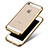 Housse Ultra Fine TPU Souple Transparente H01 pour Apple iPhone 5S Or