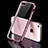 Housse Ultra Fine TPU Souple Transparente H01 pour Apple iPhone 5S Rose Petit