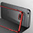 Housse Ultra Fine TPU Souple Transparente H04 pour Apple iPhone 7 Rouge Petit