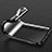 Housse Ultra Fine TPU Souple Transparente H07 pour Apple iPhone 7 Noir Petit