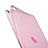 Housse Ultra Fine TPU Souple Transparente pour Apple iPad Air 2 Rose Petit