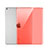 Housse Ultra Fine TPU Souple Transparente pour Apple iPad Pro 12.9 Rouge