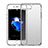 Housse Ultra Fine TPU Souple Transparente pour Apple iPhone 7 Plus Gris Petit