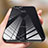 Housse Ultra Fine TPU Souple Transparente pour Apple iPhone SE3 (2022) Noir Petit