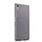 Housse Ultra Fine TPU Souple Transparente pour Sony Xperia Z5 Gris Petit