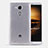 Housse Ultra Fine TPU Souple Transparente R01 pour Huawei Mate 7 Clair Petit