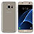 Housse Ultra Fine TPU Souple Transparente T04 pour Samsung Galaxy S7 G930F G930FD Gris