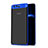 Housse Ultra Fine TPU Souple Transparente T07 pour Huawei Honor 9 Premium Bleu