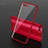 Housse Ultra Fine TPU Souple Transparente T07 pour Huawei Honor V10 Rouge Petit