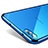Housse Ultra Fine TPU Souple Transparente T07 pour Huawei Honor View 10 Bleu Petit