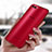 Housse Ultra Fine TPU Souple Transparente T07 pour Huawei Honor View 10 Rouge Petit