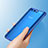 Housse Ultra Fine TPU Souple Transparente T09 pour Huawei Honor 9 Premium Bleu Petit