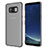 Housse Ultra Fine TPU Souple Transparente T15 pour Samsung Galaxy S8 Plus Noir