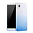 Housse Ultra Fine Transparente Souple Degrade pour Huawei Honor 7i shot X Bleu
