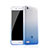 Housse Ultra Fine Transparente Souple Degrade Q01 pour Huawei Enjoy 5S Bleu Petit
