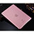 Housse Ultra Slim Mat Rigide Transparente pour Apple iPad Air Rose Petit